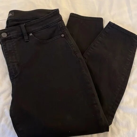 Talbots Jeans Women's 10P Petite Flawless 5-Pocket Black Slim Ankle Jeggings - Picture 2 of 3